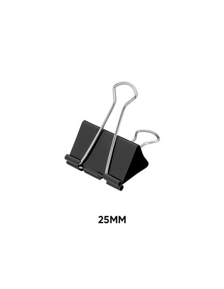 Molas para Papeis 25mm SmartD Cx 12un