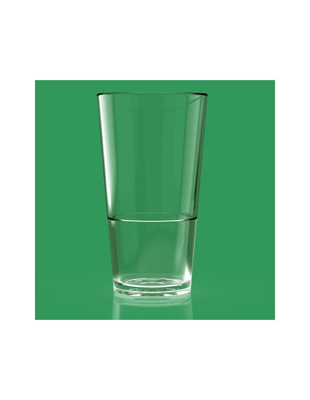Copo Empilhavel em Tritan HappyGlass Mr. Vincent 330ml