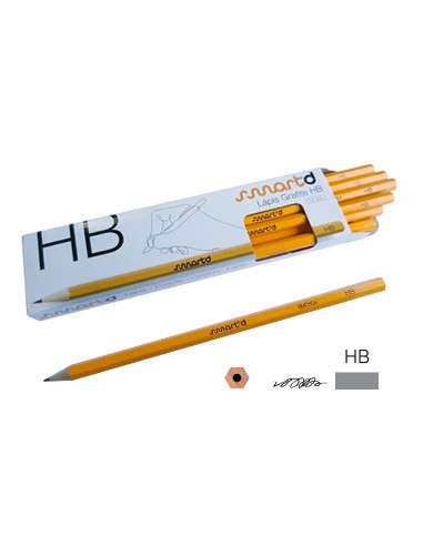 Lapis Grafite HB SmartD Cx 12un