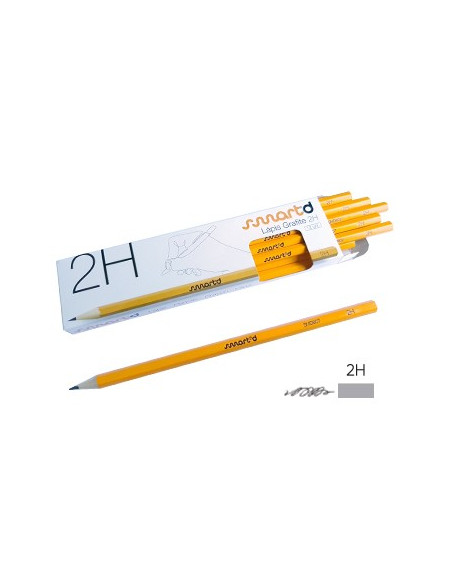 Lapis Grafite 2H SmartD Cx 12un