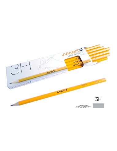 Lapis Grafite 3H SmartD Cx 12un