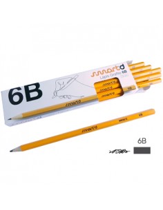 Lapis Grafite 6B SmartD Cx 12un