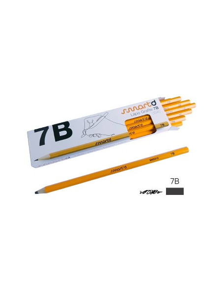 Lapis Grafite 7B SmartD Cx 12un