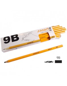Lapis Grafite 9B SmartD Cx 12un