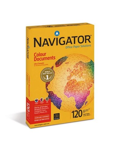 Papel 120gr Fotocopia A3  Navigator (Colour Document) 1x500F