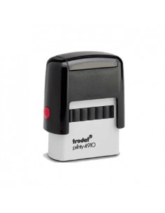 Carimbo 09x26mm Autotintavel Trodat Mod 4910 Corpo Cinza