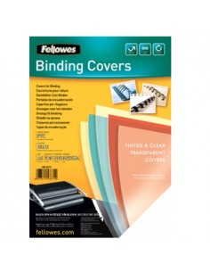 Acetato Encadernacao A4 Transparente Vermelho 200microns Cx