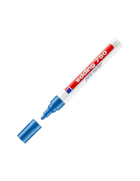 Marcador Grosso Edding 750 Azul 1 unid