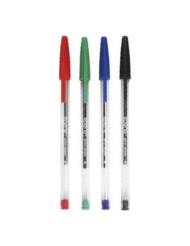 Esferografica Ball Point 1,0 Epene Blister 4 Cores