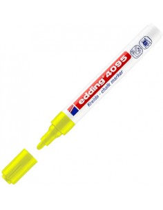 Marcador Edding 4095 Amarelo Fluorescente 1un