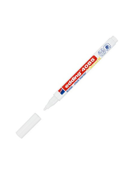 Marcador Edding 4085 Branco 1un