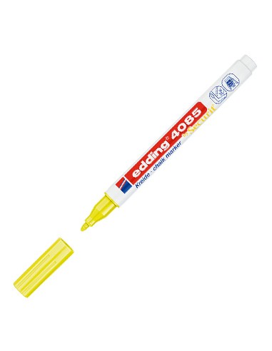 Marcador Edding 4085 Amarelo Fluorescente 1un