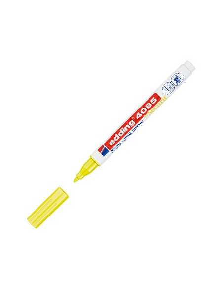 Marcador Edding 4085 Amarelo Fluorescente 1un