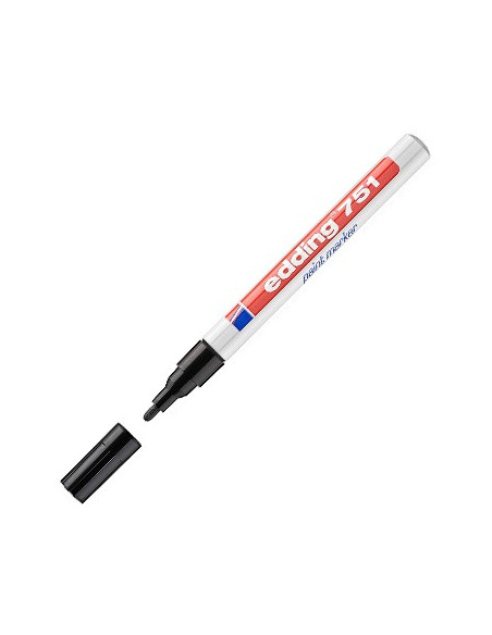 Marcador Permanente Edding 751 Preto 1un