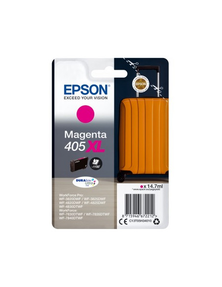 Tinteiro WorkForce Pro WF3800/WF4800 Nº405XL Magenta