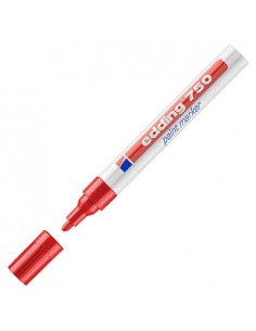 Marcador Grosso Edding 750 Vermelho 1un