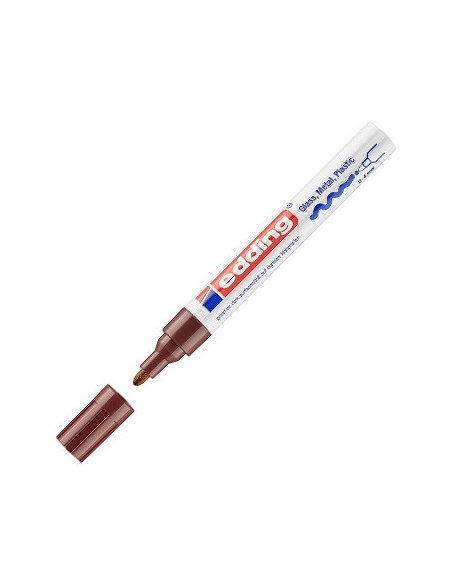 Marcador Grosso Edding 750 Castanho 1un