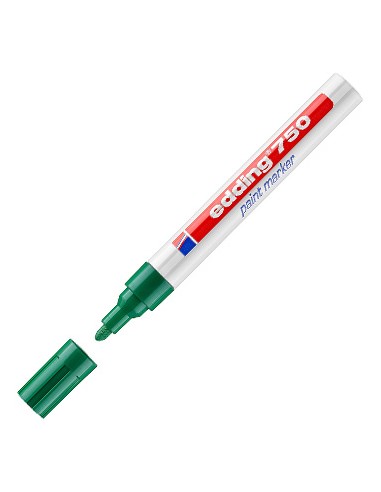 Marcador Grosso Edding 750 Verde 1un