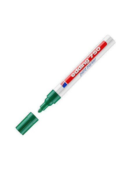 Marcador Grosso Edding 750 Verde 1un