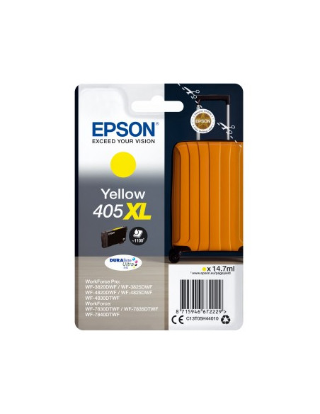 Tinteiro WorkForce Pro WF3800/WF4800 Nº405XL Amarelo