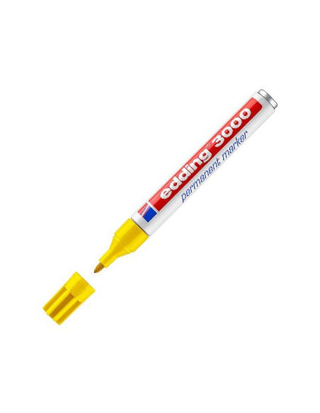 Marcador Grosso Edding 3000 Amarelo 1un