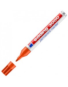 Marcador Grosso Edding 3000 Laranja 1un