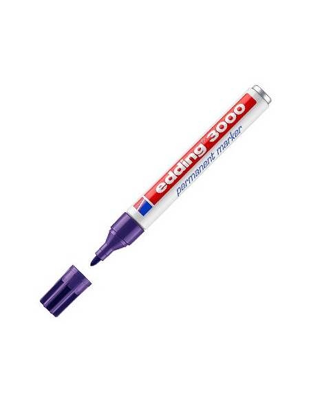 Marcador Grosso Edding 3000 Violeta 1un