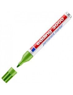Marcador Grosso Edding 3000 Verde Claro 1un
