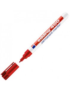 Marcador Medio Edding 400 Vermelho 1un