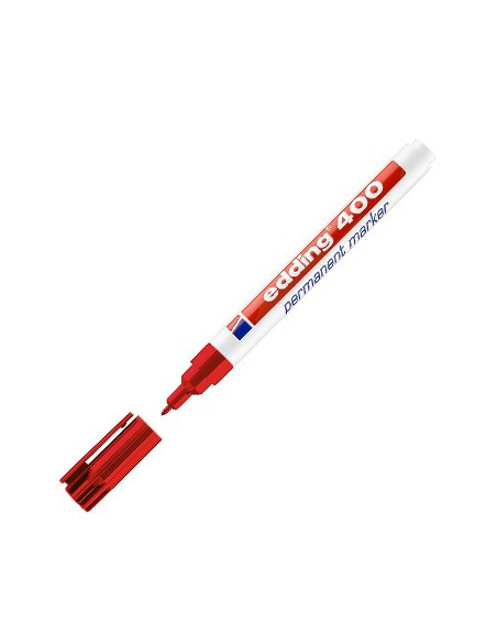 Marcador Medio Edding 400 Vermelho 1un