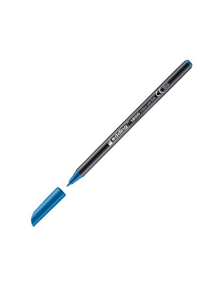 Marcador Medio Edding 1200 Azul Claro 1un
