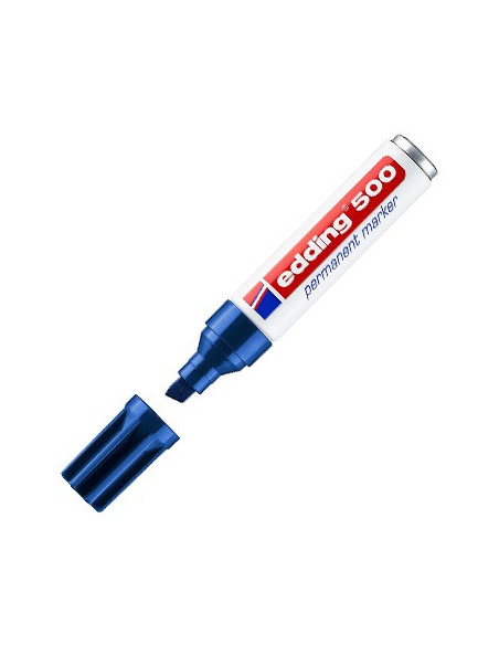 Marcador Medio Edding 500 Azul 1un