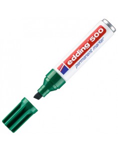Marcador Medio Edding 500 Verde 1un