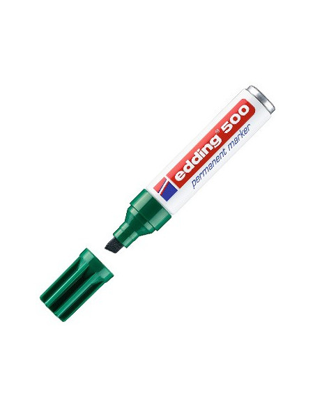 Marcador Medio Edding 500 Verde 1un