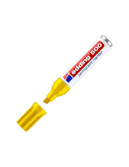 Marcador Medio Edding 500 Amarelo 1un