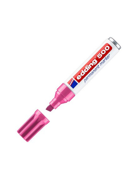 Marcador Medio Edding 500 Rosa 1un