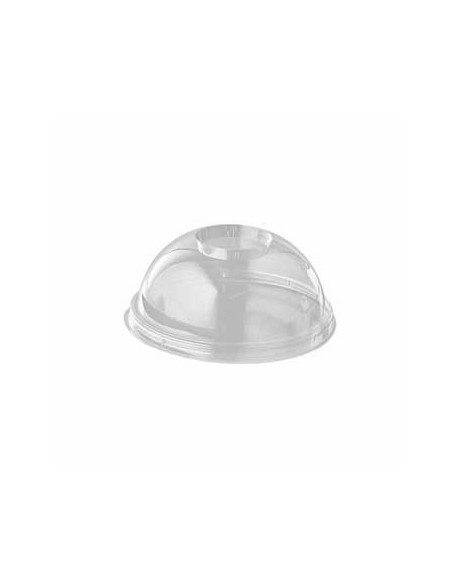 Tampa Copo Orifício PLA Transparente 4,5cm 100un