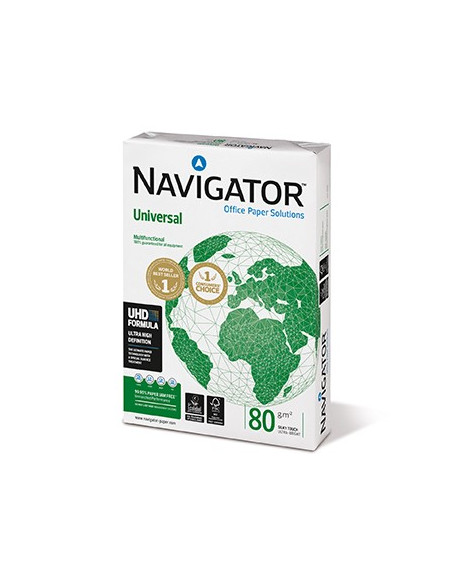 Papel 080gr Fotocopia A4 Navigator Universal 1x500 Folhas