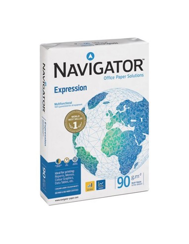 Papel 090gr Fotocopia A4 Navigator 1x500 Folhas