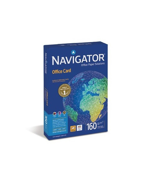 Papel 160gr Fotocopia A3  Navigator (Office Card) 1x250 Fls