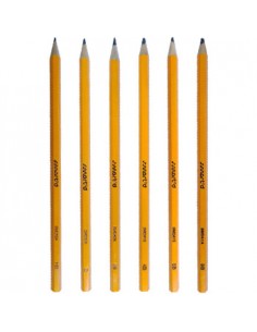 Lapis Grafite HB, B 2B 4B 6B 8B SmartD Blister 6un