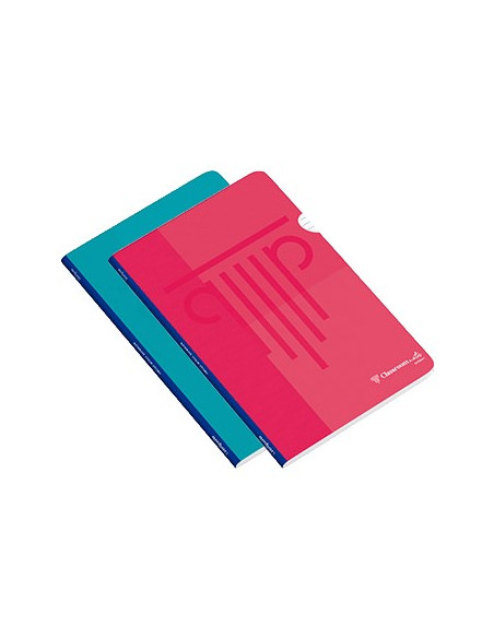 Caderno Agrafado A4 Ambar PP Pautado 90gr 48Fls 2un