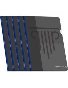 Caderno Agrafado A4 Ambar PP Quadri 90gr 48Fls Preto 1un