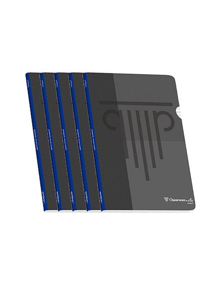 Caderno Agrafado A4 Ambar PP Quadri 90gr 48Fls Preto 1un