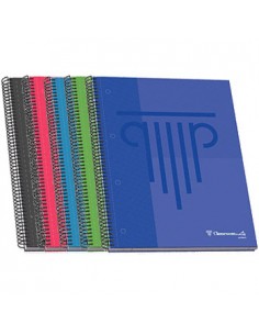 Caderno Espiral A4 Ambar WB Pautado 90gr 100Fls 1un