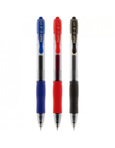 Esferografica Gel Pilot G-2 0,7mm Retractil Blister 3 Cores