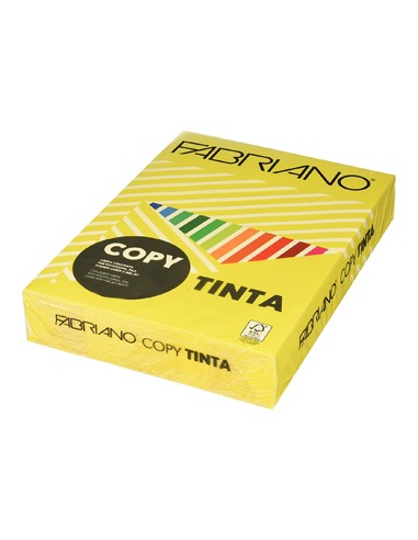 Papel Fotocopia Copy Tinta(F606) A4 80gr Amarelo 1x500Fls