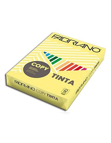 Papel Fotocopia Copy Tinta(F611) A4 80gr Amarelo Claro 1x500