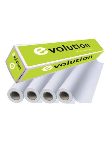 Papel Plotter 75gr 914mmx50mts Evolution Pack 4 Rolos