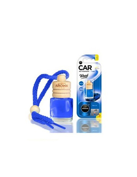Ambientador Carro Aroma Car Wood New Car 6ml
